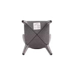 Lot de 4 chaises de salle à manger modernes en tweed tressé Conrad - Manhattan Comfort