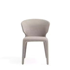 Lot de 4 chaises de salle à manger modernes en tweed tressé Conrad - Manhattan Comfort