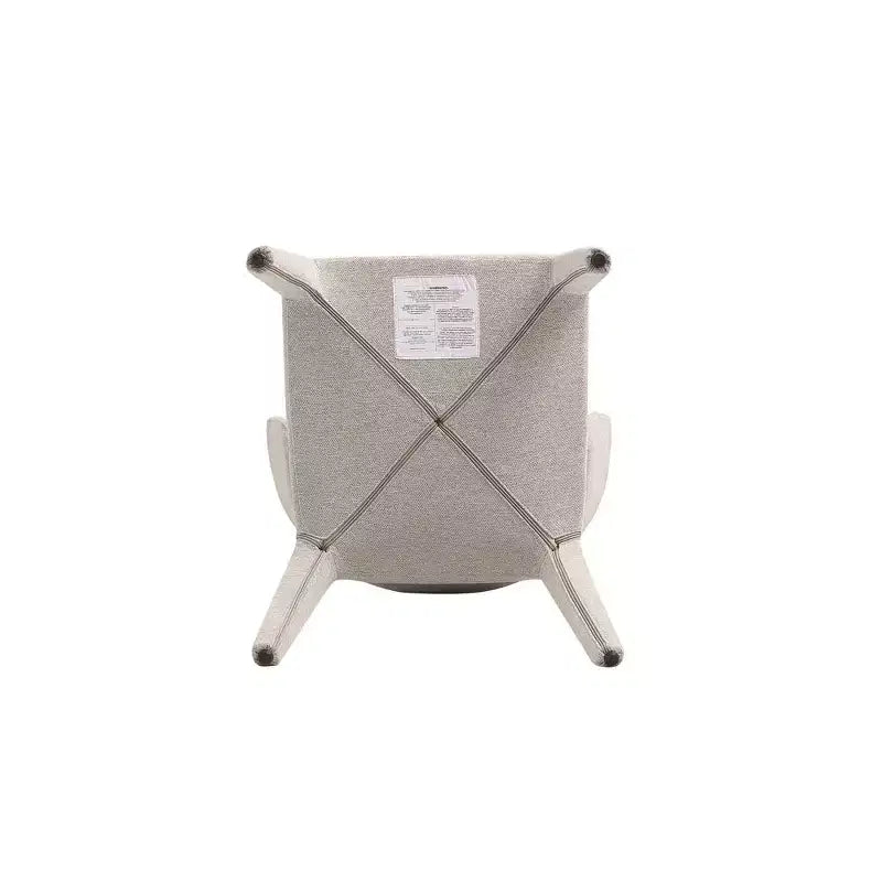 Lot de 4 chaises de salle à manger modernes en tweed tressé Conrad - Manhattan Comfort