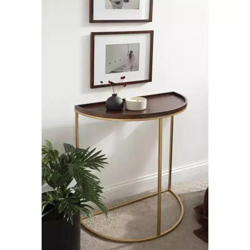 Console demi-lune Kate et Laurel Dorrah