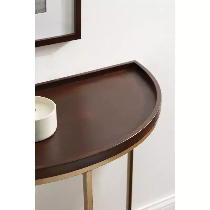 Console demi-lune Kate et Laurel Dorrah