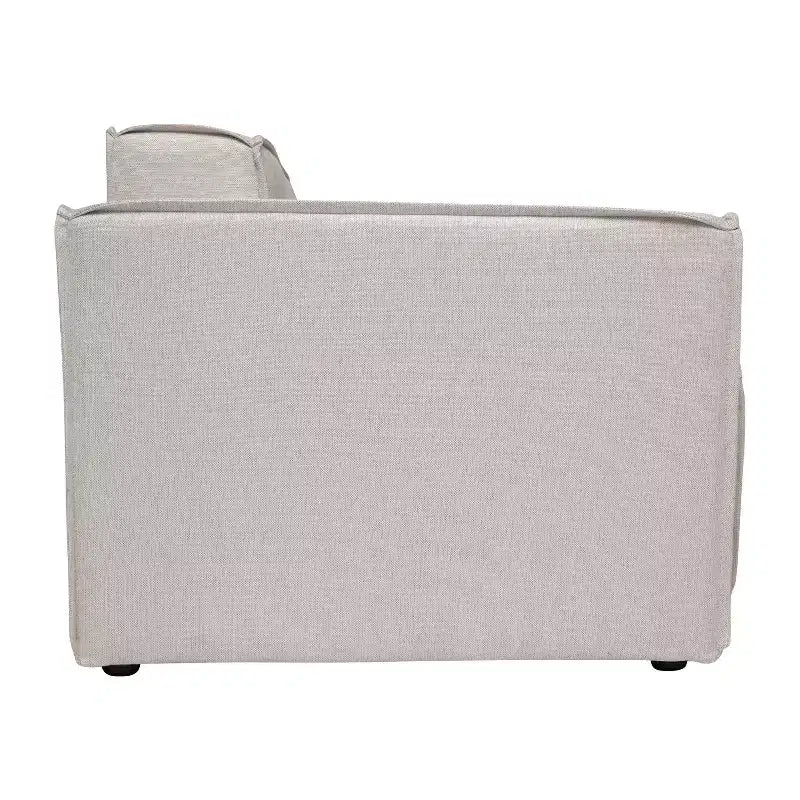 Flash Furniture Bridgetown, Canapé modulaire de luxe, Côté gauche avec accoudoir