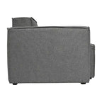 Flash Furniture Bridgetown, Canapé modulaire de luxe, Côté gauche avec accoudoir