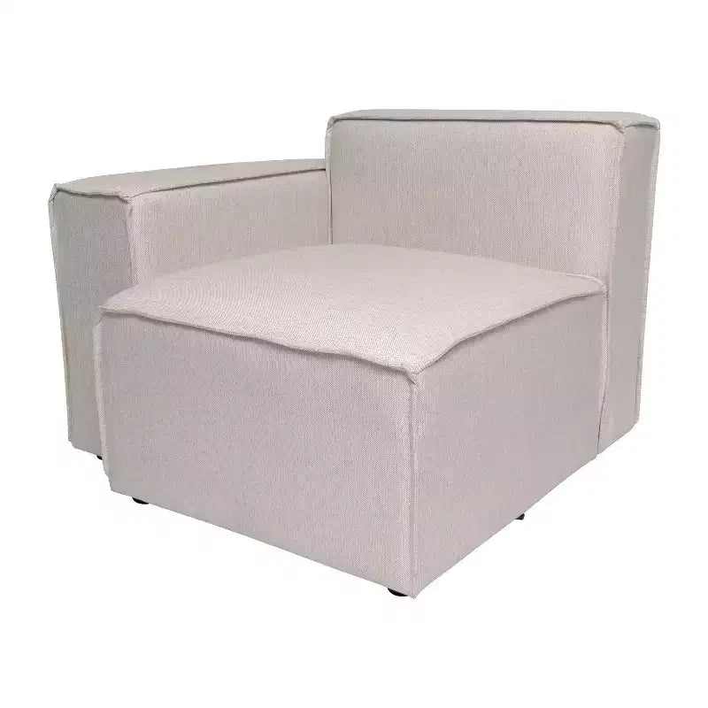 Flash Furniture Bridgetown, Canapé modulaire de luxe, Côté gauche avec accoudoir