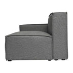 Flash Furniture Bridgetown, Canapé modulaire de luxe, Côté gauche avec accoudoir