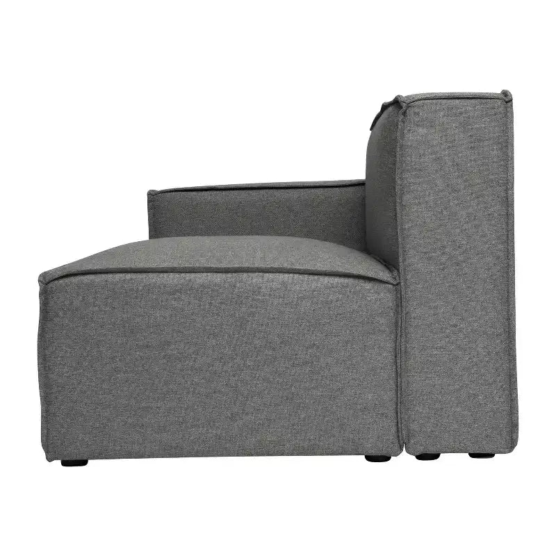 Flash Furniture Bridgetown, Canapé modulaire de luxe, Côté gauche avec accoudoir