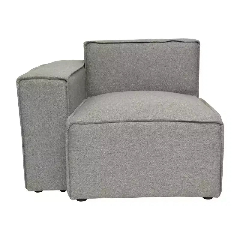Flash Furniture Bridgetown, Canapé modulaire de luxe, Côté gauche avec accoudoir