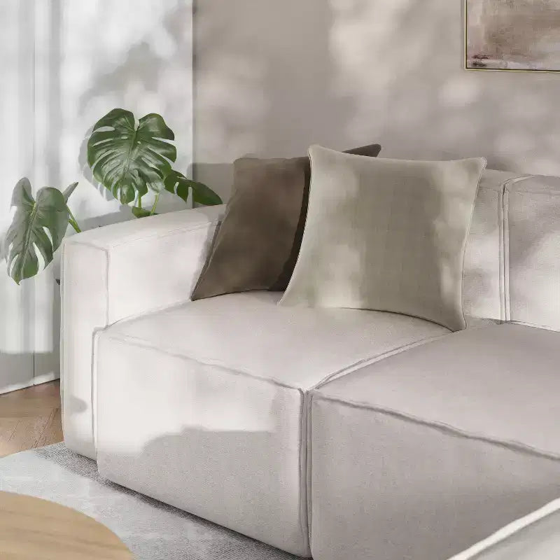 Flash Furniture Bridgetown, Canapé modulaire de luxe, Côté gauche avec accoudoir