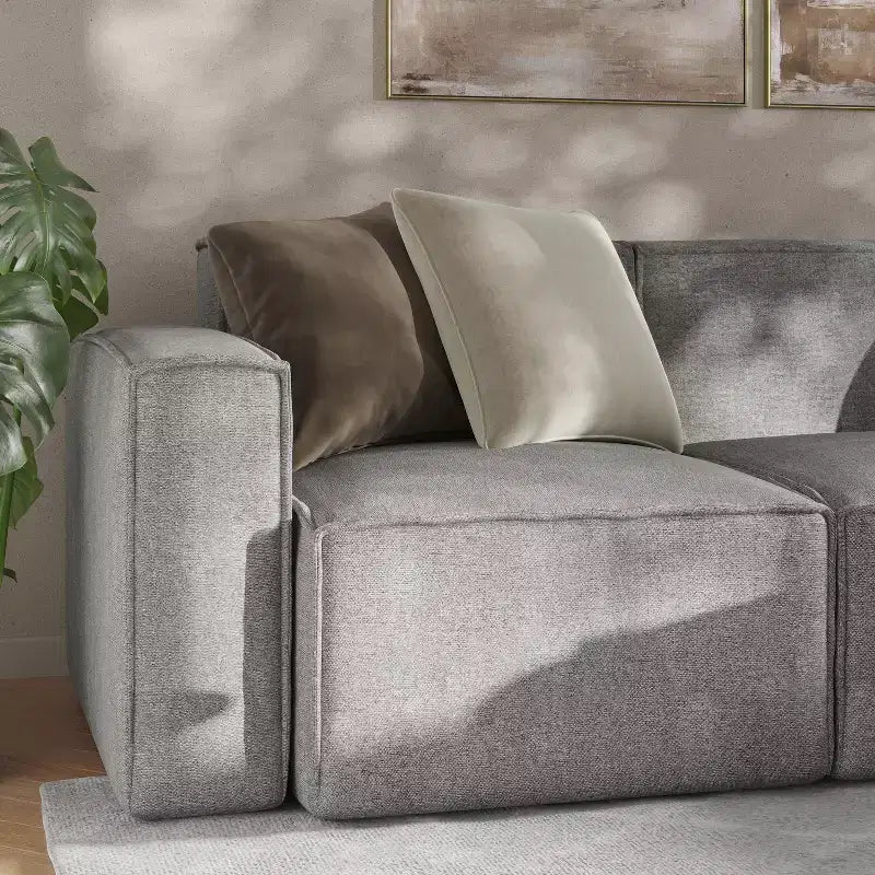 Flash Furniture Bridgetown, Canapé modulaire de luxe, Côté gauche avec accoudoir