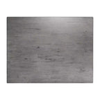 Flash Furniture Grace Table de salle à manger en bois massif avec pieds en bois tournés, Table rectangulaire en bois robuste de qualité commerciale pour 4 personnes