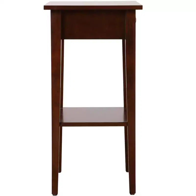 Table de chevet à 1 tiroir Passion Furniture Dalton (28 po H x 18 po L x 14 po P)