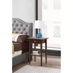 Table de chevet à 1 tiroir Passion Furniture Dalton (28 po H x 18 po L x 14 po P)