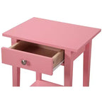 Table de chevet à 1 tiroir Passion Furniture Dalton (28 po H x 18 po L x 14 po P)