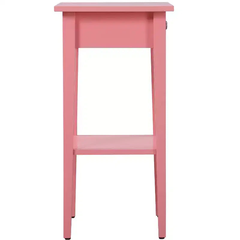 Table de chevet à 1 tiroir Passion Furniture Dalton (28 po H x 18 po L x 14 po P)