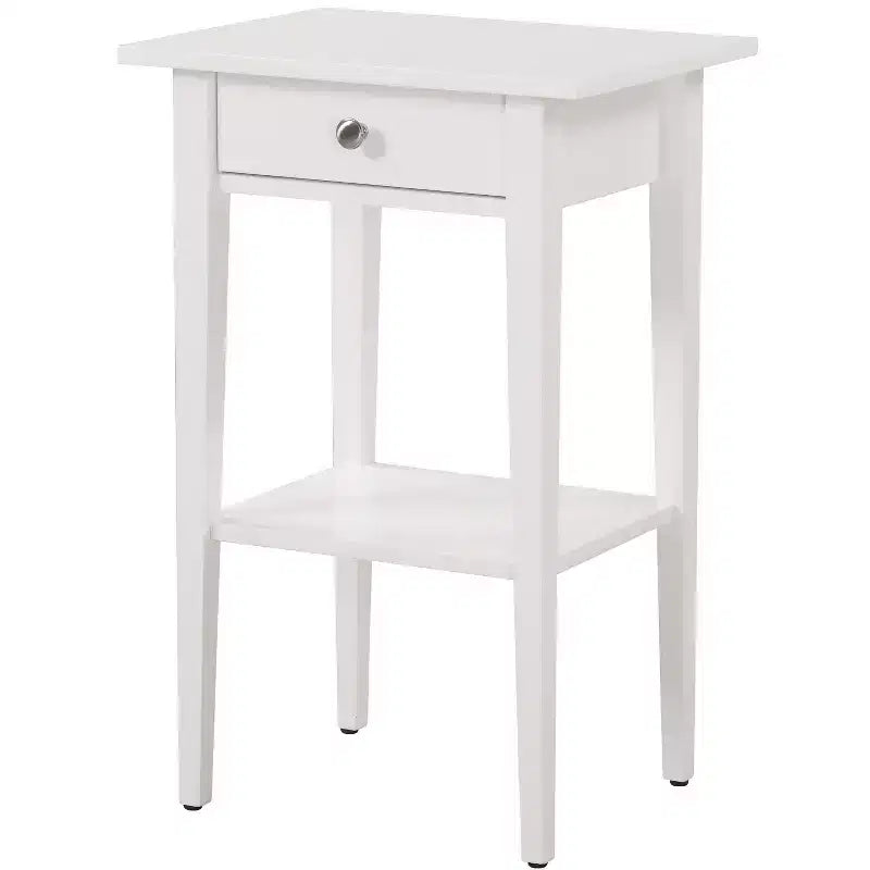 Table de chevet à 1 tiroir Passion Furniture Dalton (28 po H x 18 po L x 14 po P)