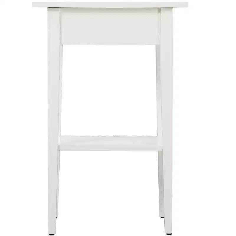 Table de chevet à 1 tiroir Passion Furniture Dalton (28 po H x 18 po L x 14 po P)