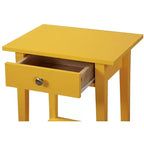 Table de chevet à 1 tiroir Passion Furniture Dalton (28 po H x 18 po L x 14 po P)