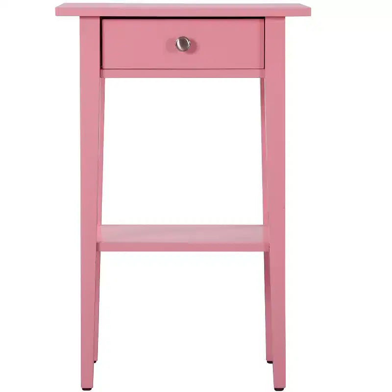 Table de chevet à 1 tiroir Passion Furniture Dalton (28 po H x 18 po L x 14 po P)