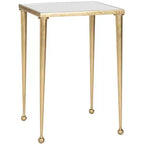 Table d'appoint Nyacko - FOX2579A - Or/Miroir - Safavieh Couture