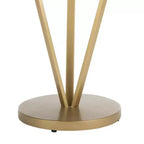 Table d'appoint Theia - ACC3704A - Blanc/Or - Safavieh