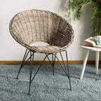 Fauteuil d'appoint Sierra en rotin - ACH6501 - Safavieh