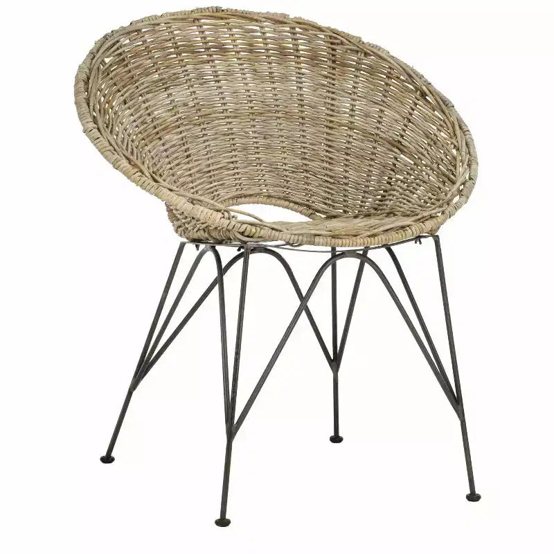 Fauteuil d'appoint Sierra en rotin - ACH6501 - Safavieh