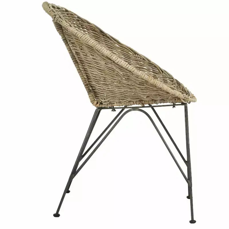 Fauteuil d'appoint Sierra en rotin - ACH6501 - Safavieh