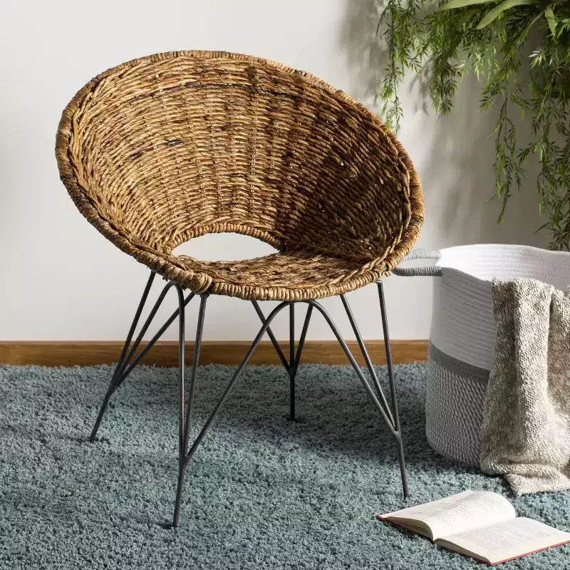 Fauteuil d'appoint Sierra en rotin - ACH6501 - Safavieh