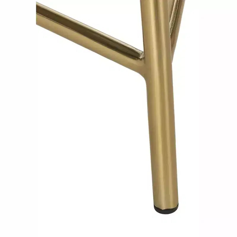 Tabouret de bar contemporain en fil tissé Addison - FOX4516 - Or - Safavieh Couture