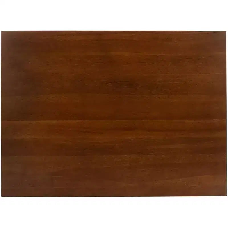 Table de comptoir rectangulaire Izzy - DTB9216 - Blanc/Naturel - Safavieh