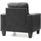 Fauteuil d'appoint Passion Furniture Newbury à coussins amovibles