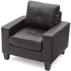 Fauteuil d'appoint Passion Furniture Newbury à coussins amovibles