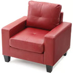 Fauteuil d'appoint Passion Furniture Newbury à coussins amovibles