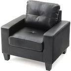 Fauteuil d'appoint Passion Furniture Newbury à coussins amovibles