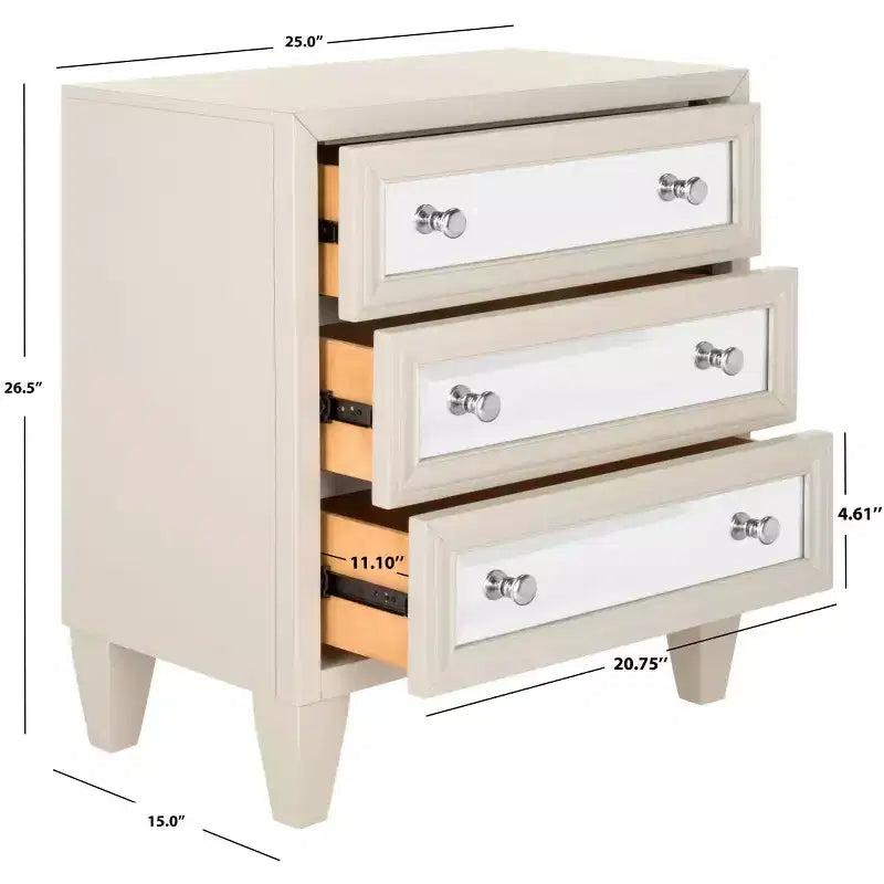Commode à 3 tiroirs Marlon - CHS9202 - Safavieh