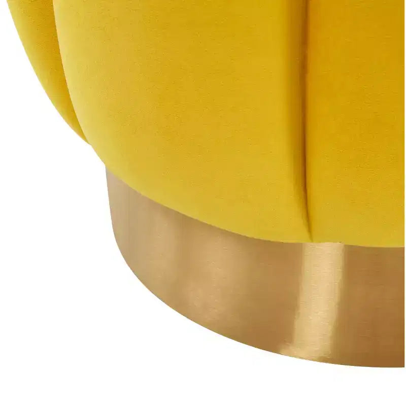 Ottoman capitonné Maxine Channel - SFV4707 - Safavieh Couture