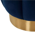 Ottoman capitonné Maxine Channel - SFV4707 - Safavieh Couture