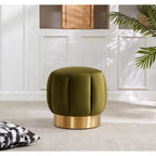 Ottoman capitonné Maxine Channel - SFV4707 - Safavieh Couture