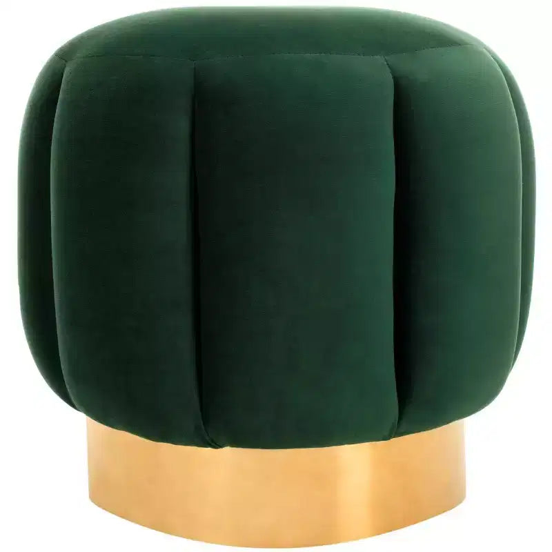Ottoman capitonné Maxine Channel - SFV4707 - Safavieh Couture