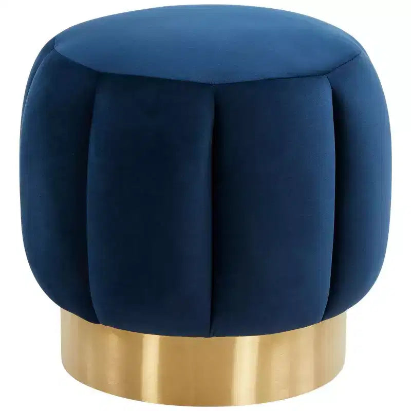 Ottoman capitonné Maxine Channel - SFV4707 - Safavieh Couture