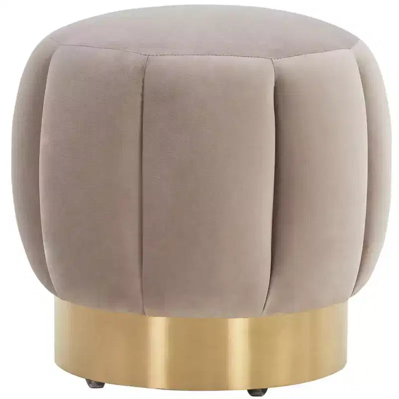 Ottoman capitonné Maxine Channel - SFV4707 - Safavieh Couture