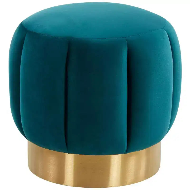 Ottoman capitonné Maxine Channel - SFV4707 - Safavieh Couture