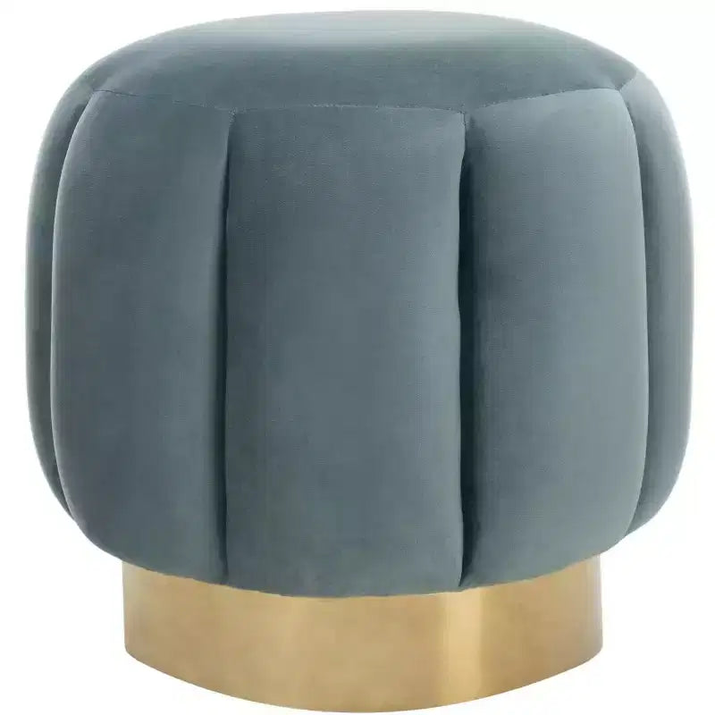 Ottoman capitonné Maxine Channel - SFV4707 - Safavieh Couture