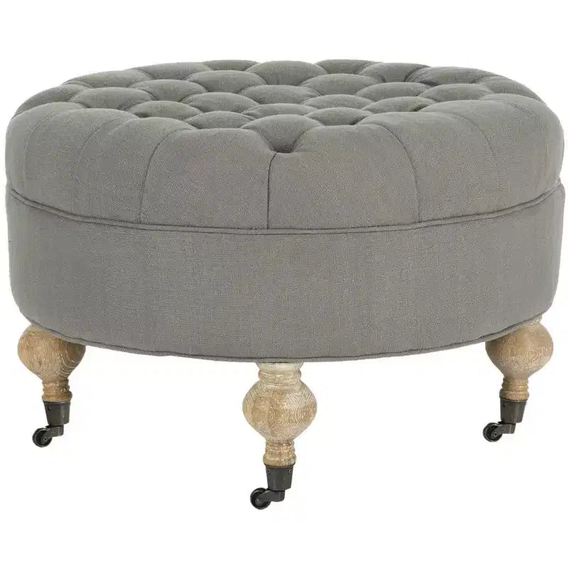 Clara Round Ottoman - MCR4601 - Safavieh