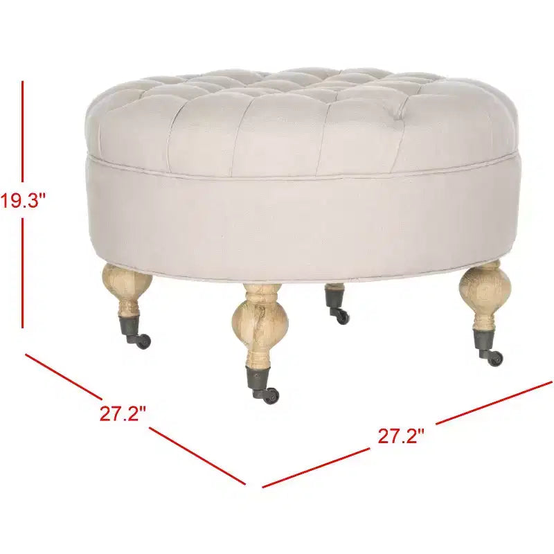 Pouf rond Clara - MCR4601 - Safavieh