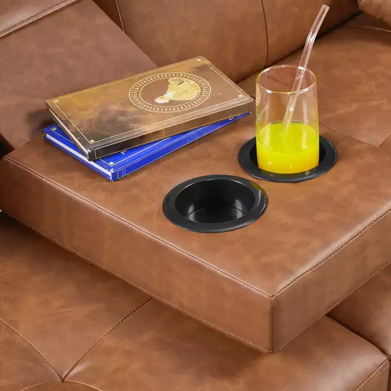 Canapé futon convertible en similicuir Yaheetech