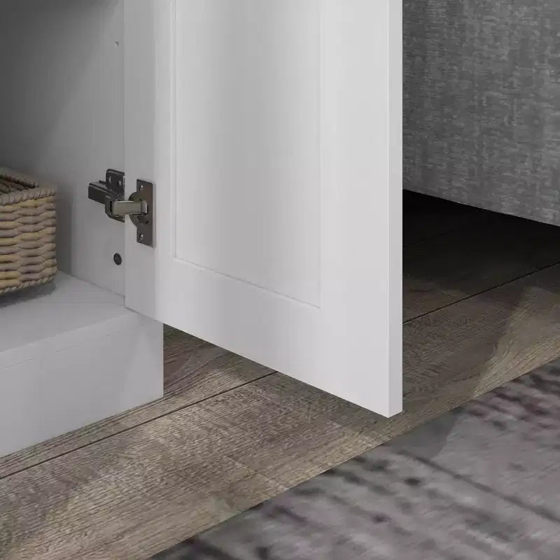 HOMCOM Armoire de Rangement Haute Moderne de 175 cm avec Étagères Réglables pour Chambre, Salon ou Couloir