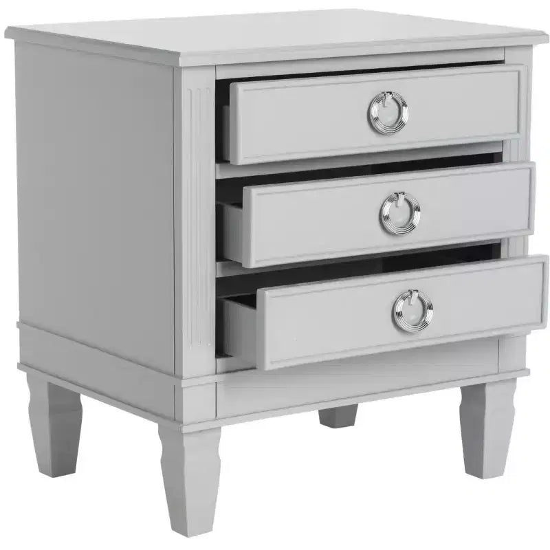 Table de chevet Kira 3 tiroirs - FOX6276 - Safavieh Couture
