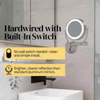Miroir mural lumineux LED Aptations Kimball & Young Neo Modern