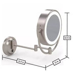 Miroir mural lumineux LED Aptations Kimball & Young Neo Modern